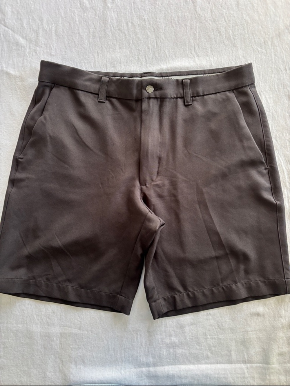Callaway Men's Black Flat-Front Golf Performance Shorts